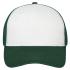 blanc/vert-foncé