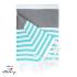 anthracite/turquoise