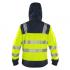 jaune HV-bleu foncé