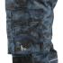 camouflage bleu/noir