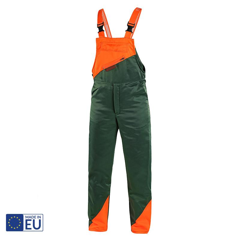 vert foncé/orange