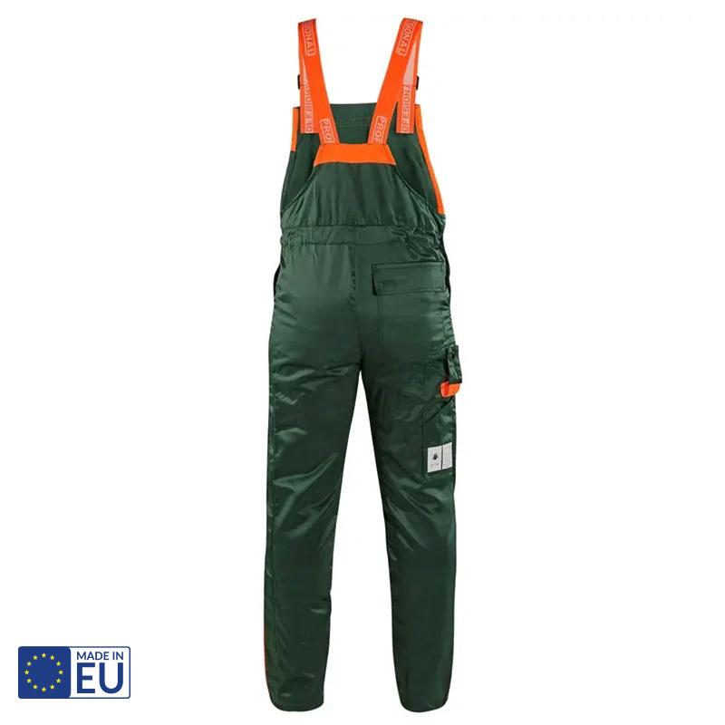vert foncé/orange