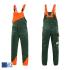 vert foncé/orange