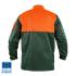 vert foncé/orange